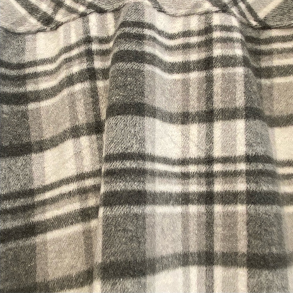 NWOT Gray Plaid Jacket - Picture 6 of 6